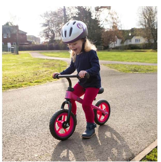Xootz Balance Bike - Blue/pink