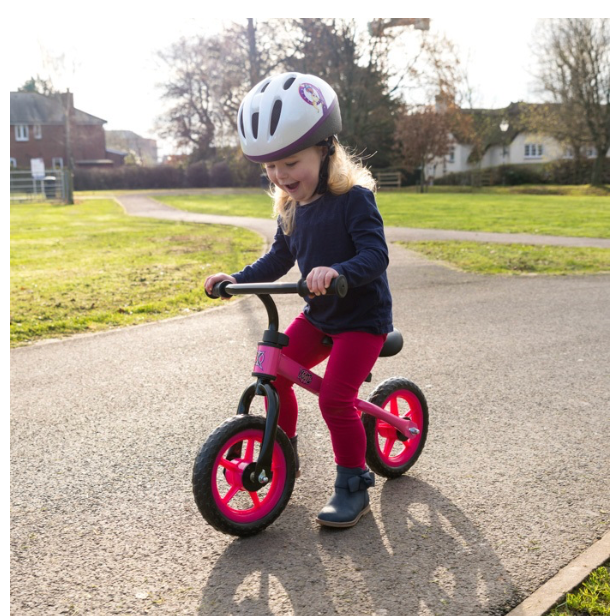 Xootz Balance Bike - Blue/pink