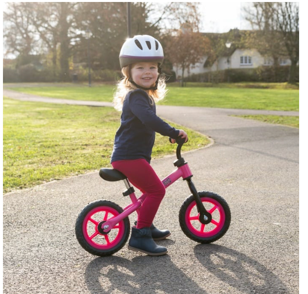 Xootz Balance Bike - Blue/pink