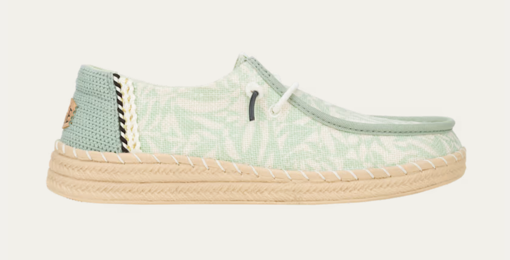 HEY DUDE Wendy Espadrille Retro Palm