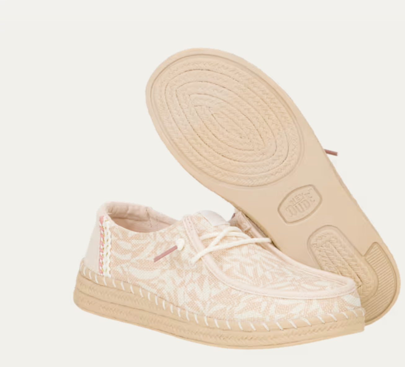 HEY DUDE Wendy Espadrille Retro Palm