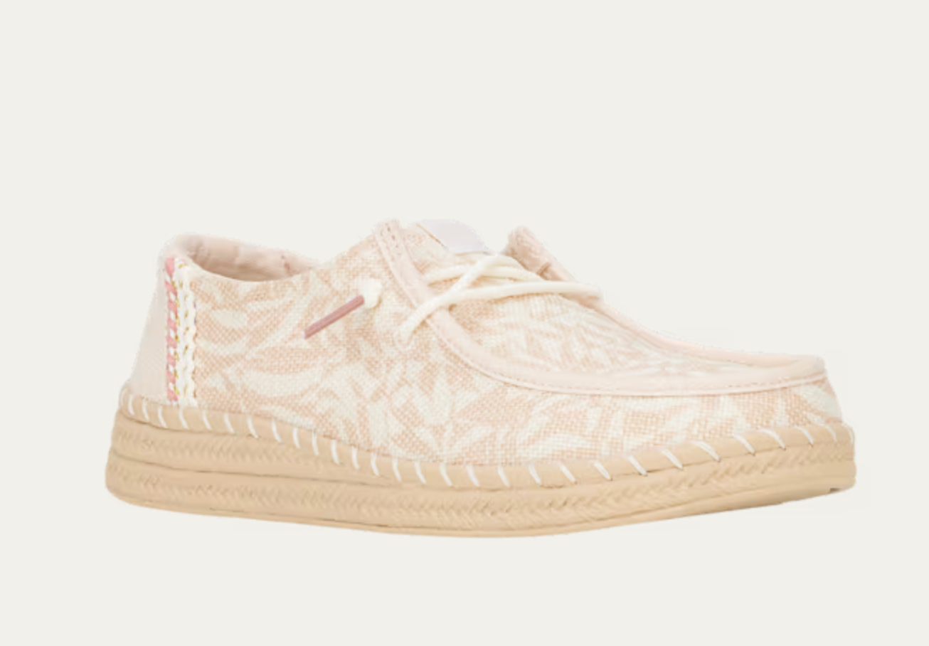 HEY DUDE Wendy Espadrille Retro Palm