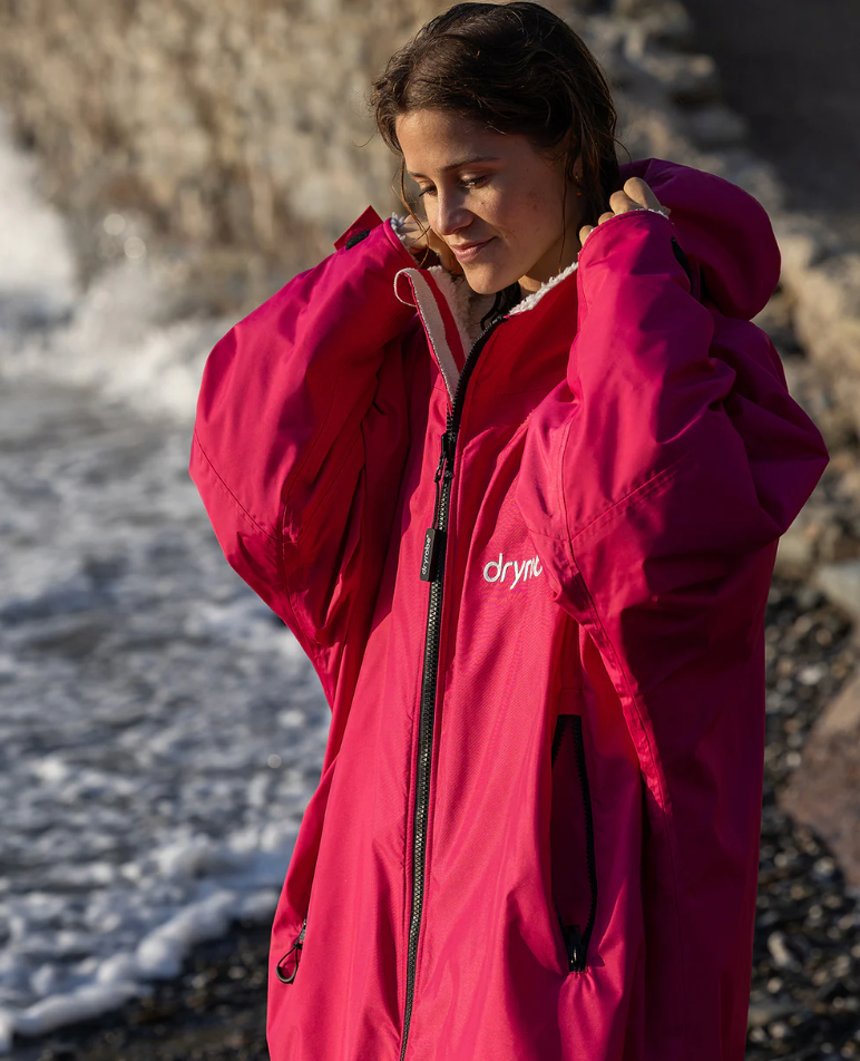 dryrobe Advance Long Sleeve PINK