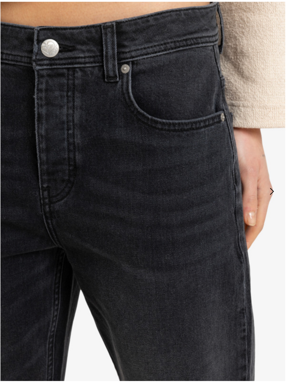 ROXY Patti - Mid Straight Stretch Denim