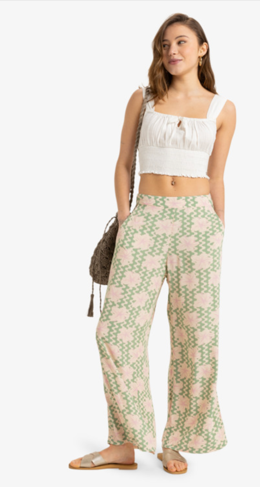ROXY Midnight Avenue - Wide Leg Pants for Women