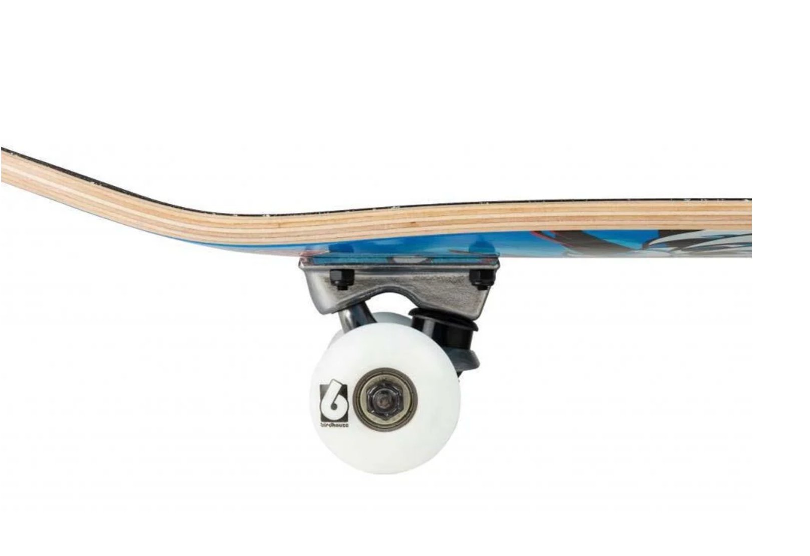 Birdhouse Stage 1 Hawk Spiral Factory Complete Skateboard Blue 7.75"