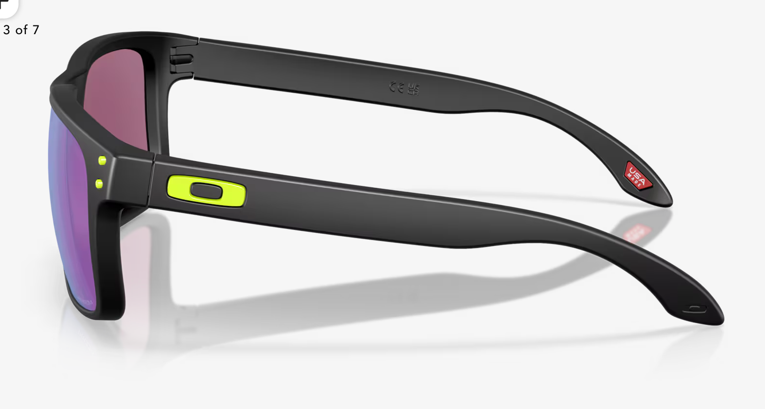 OAKLEY HOLBROOK Prizm Road Jade Lenses, Matte Black Frame