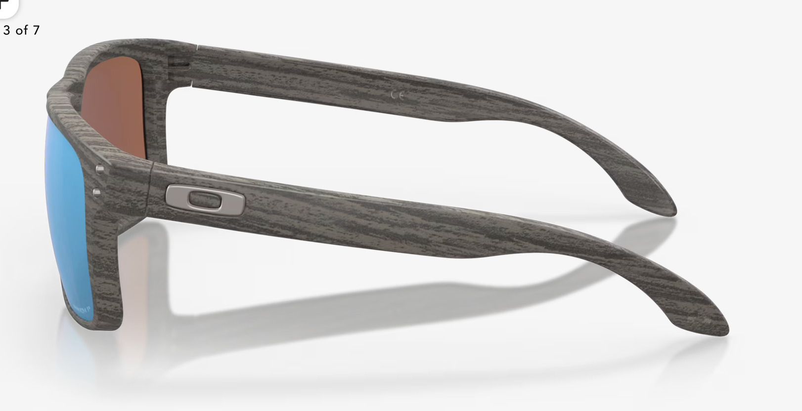 OAKLEY HOLBROOK Prizm Deep Water Polarized Lenses, Woodgrain Frame