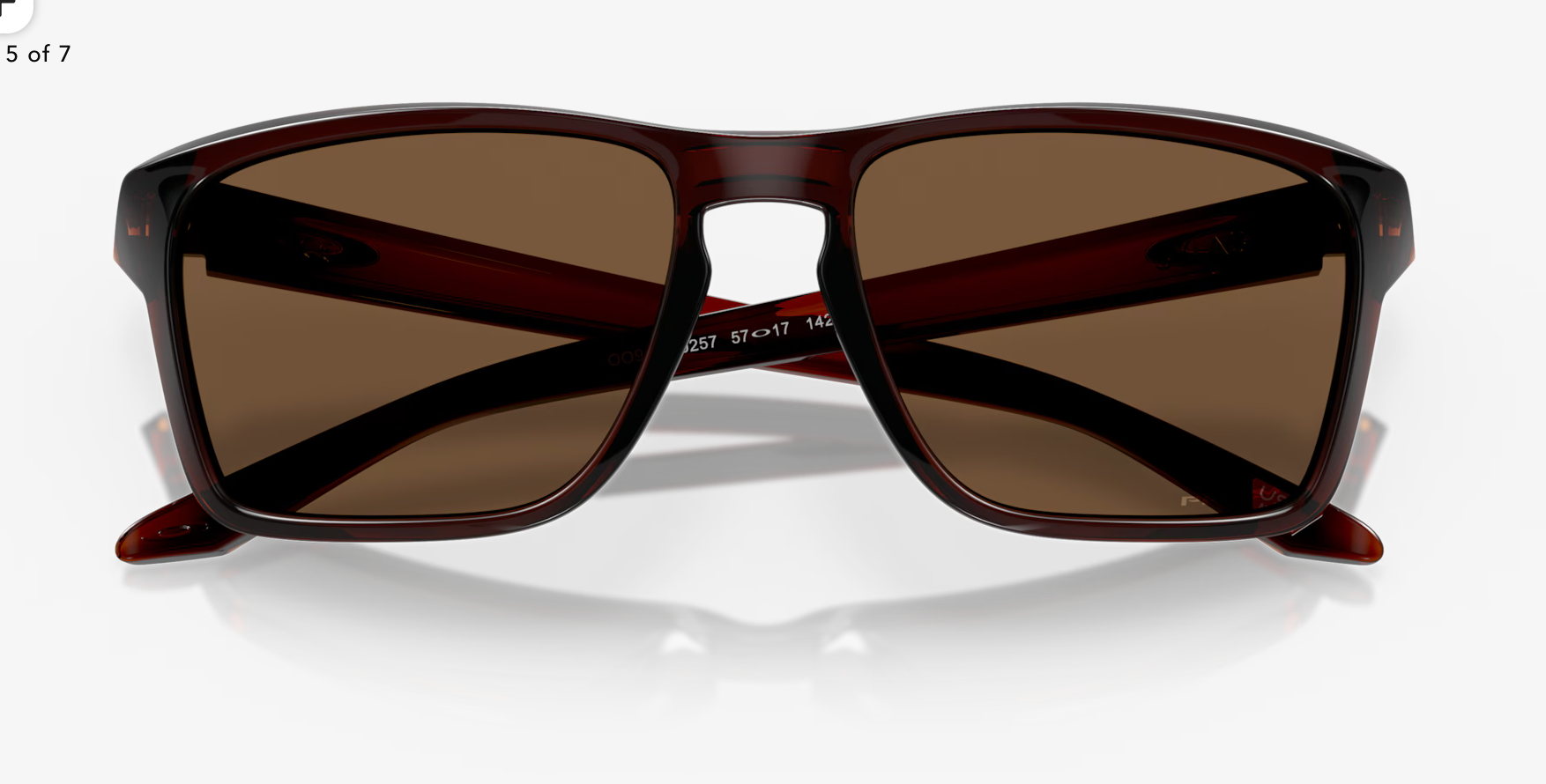 OAKLEY SYLAS )Prizm Bronze Lenses, Polished Rootbeer Frame