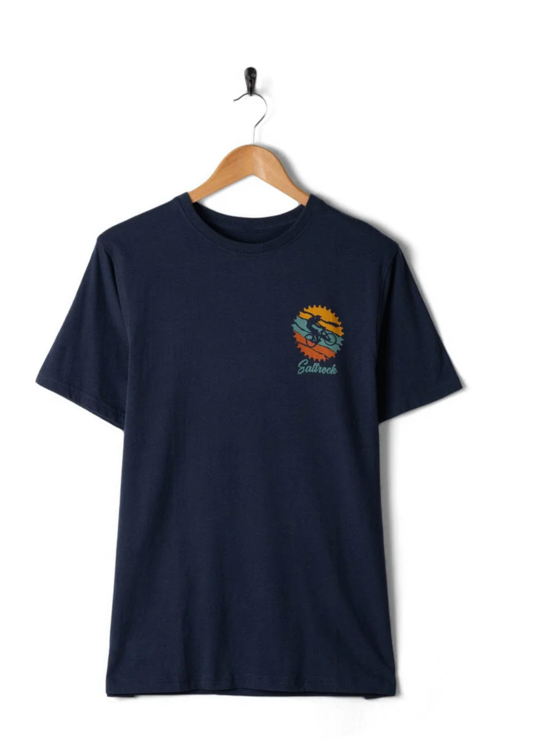 SALTROCK Mtb Colour - Mens Short Sleeve T-Shirt - Blue