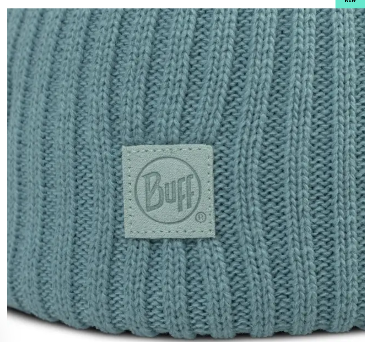 BUFF Knitted Beanie Rutger Blue Glass