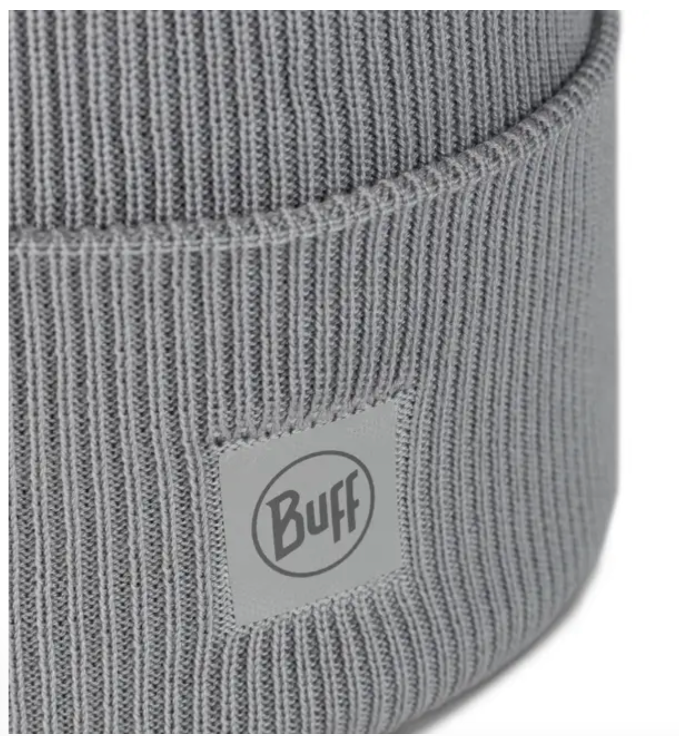 BUFF CrossKnit Beanie Solid Light Grey