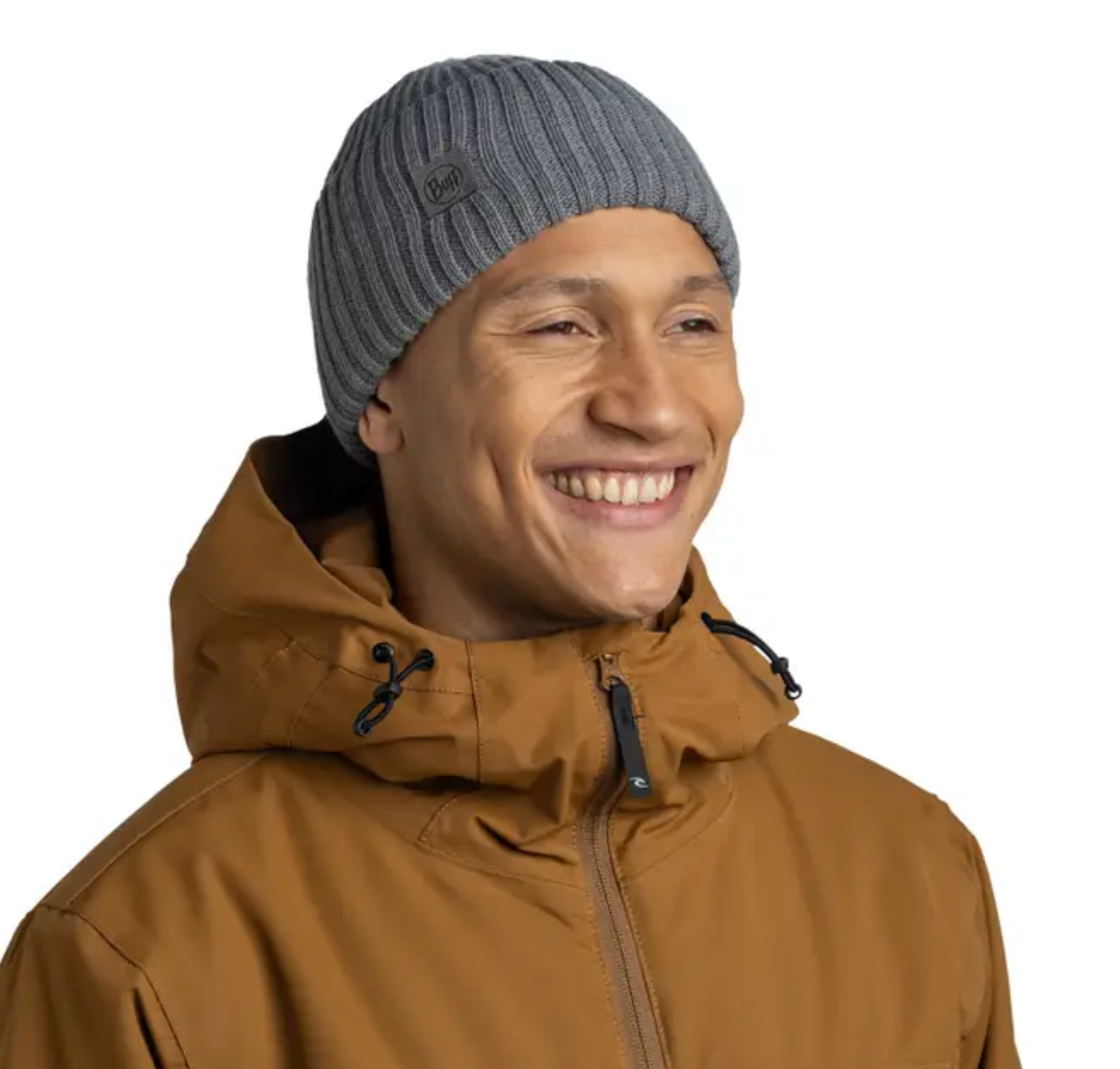 BUFF Knitted Beanie Rutger Iron Grey