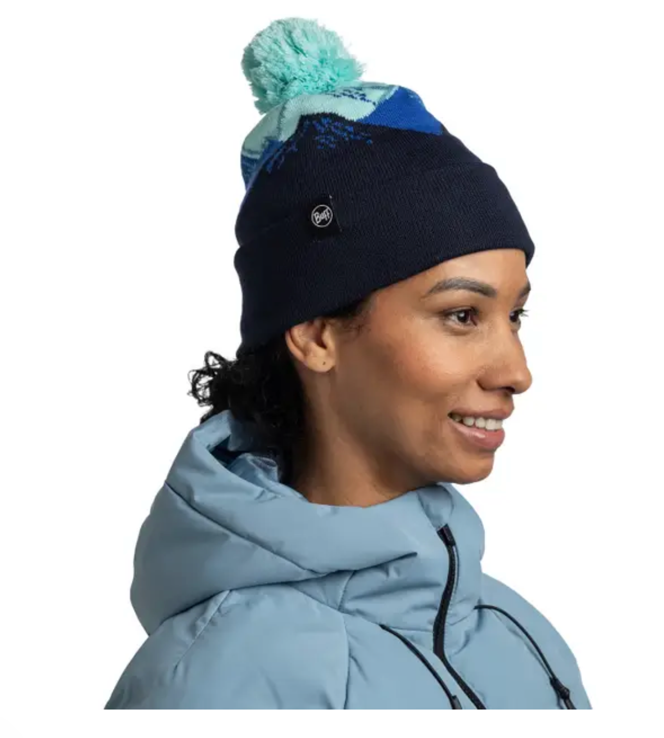 BUFF Knitted Beanie Tatik Night Blue