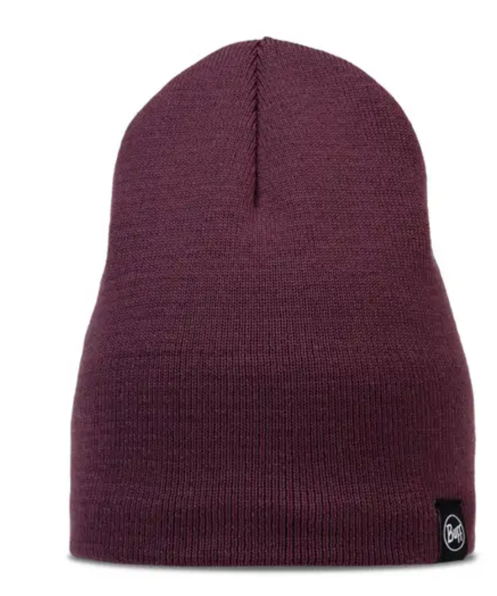 BUFF Knitted & Polar Beanie Lilon Short Burgundy