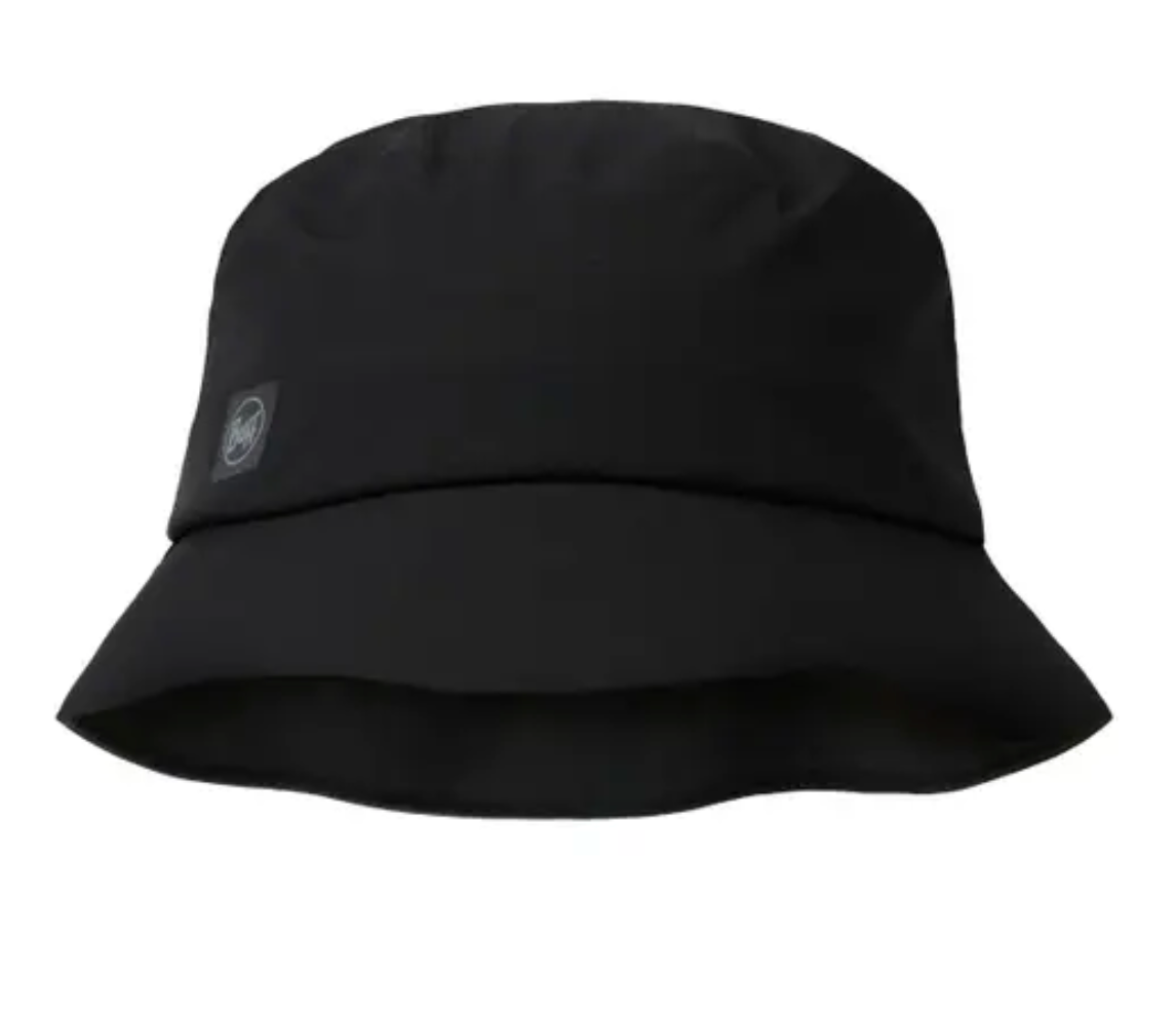 BUFF Rain Bucket Hat Solid Black