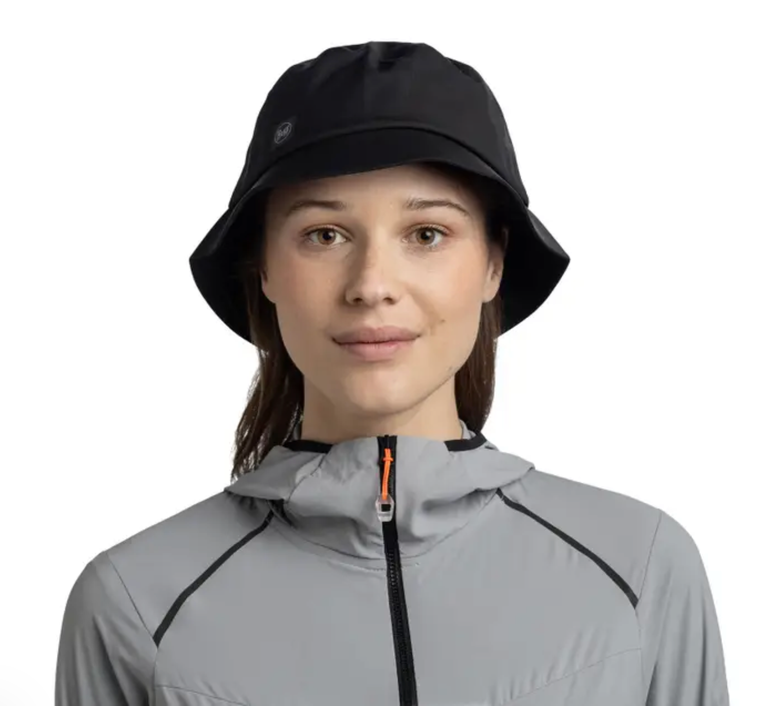 BUFF Rain Bucket Hat Solid Black