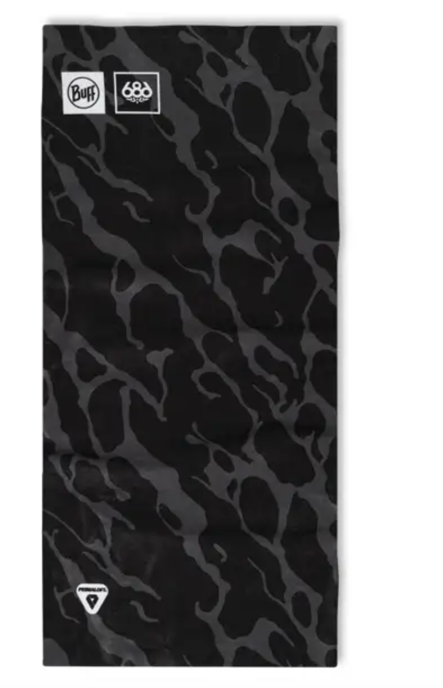 BUFF ThermoNet® Neckwear Fractured 686 Black