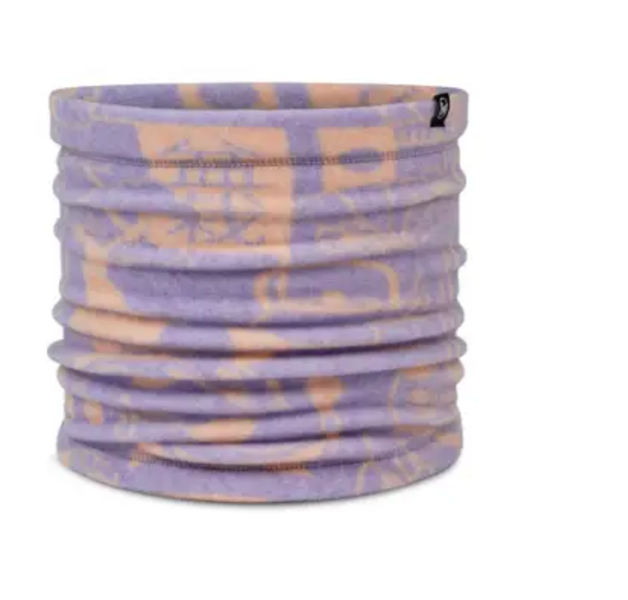 BUFF Polar Prints Neck Warmer Leta Grape Ice