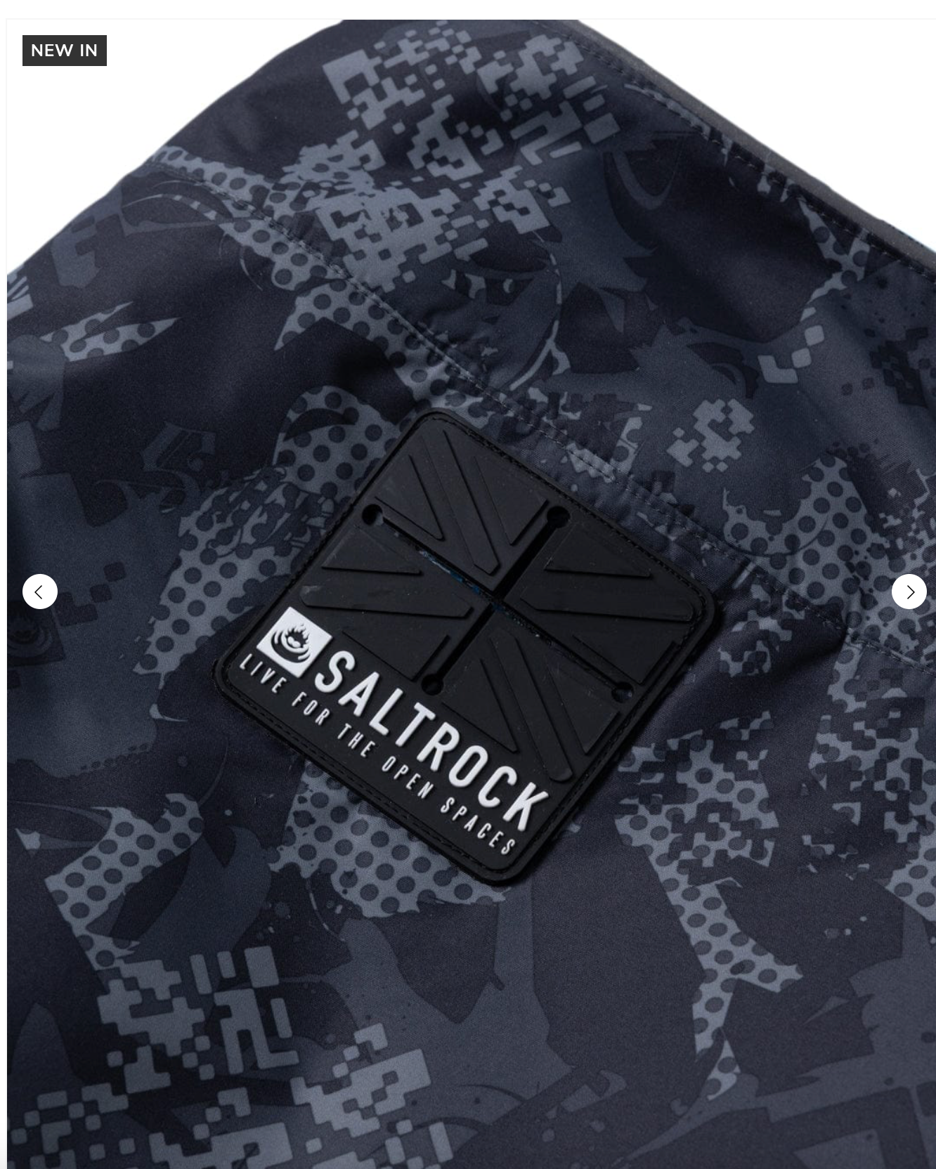 SALTROCK Waga Pro Digi Camo - Water Resistant Padded Dog Jacket - Black