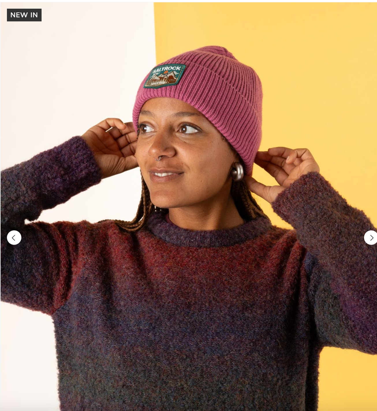 SALTROCK Uplands - Beanie - Dark Pink