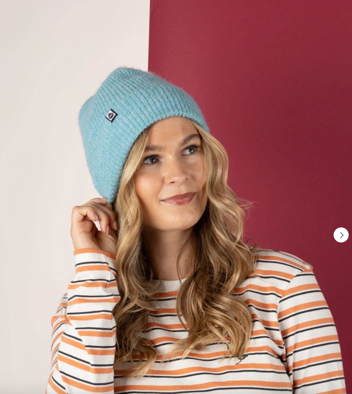 SALTROCK Brushed Maine - Recycled Beanie - Light Blue