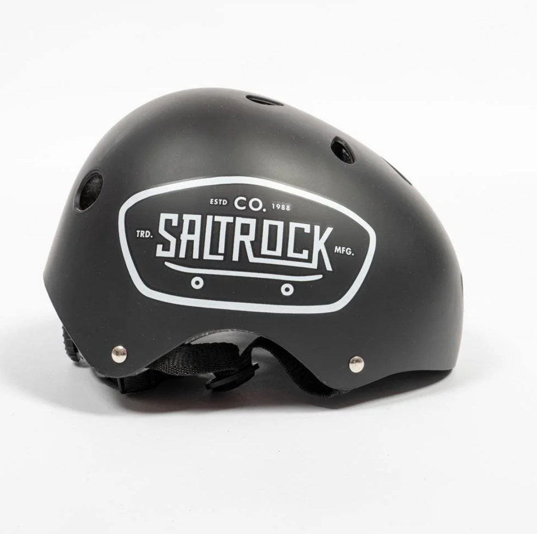 SALTROCK Hardskate - Skate Helmet - Black