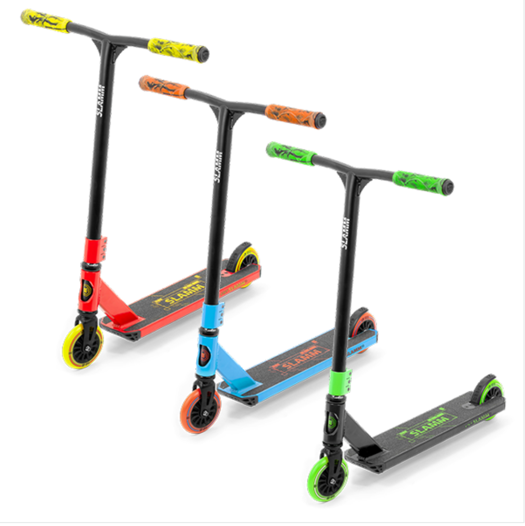 SLAMM CLASSIC MINI STUNT SCOOTER - GREEN -