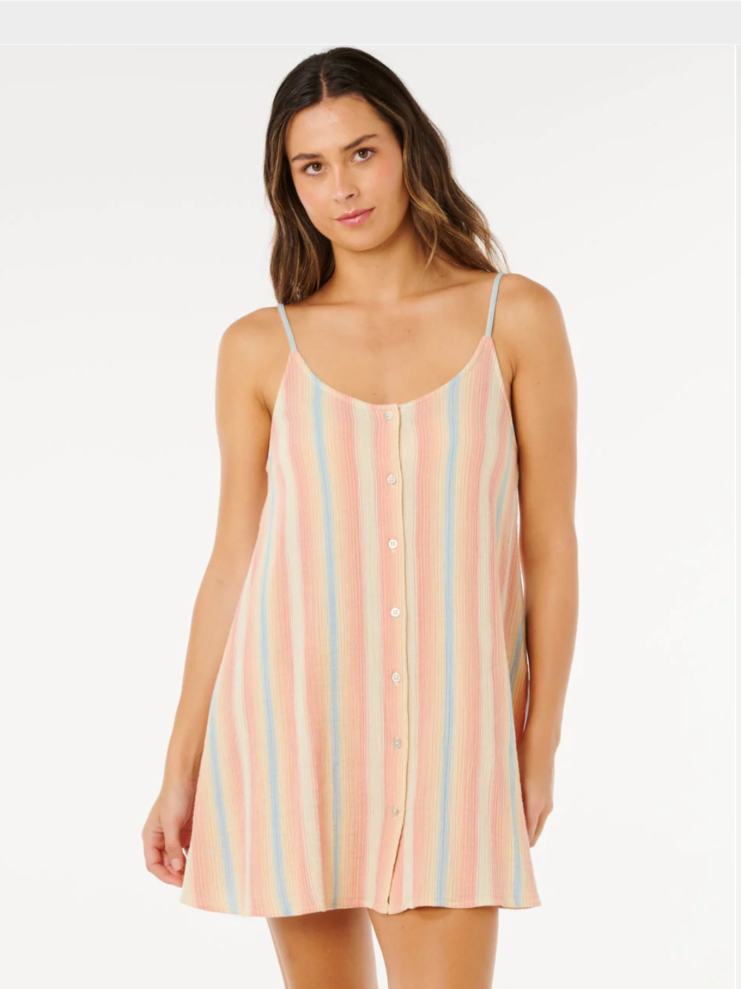 Rip Curl premium surf stripe cover up dress