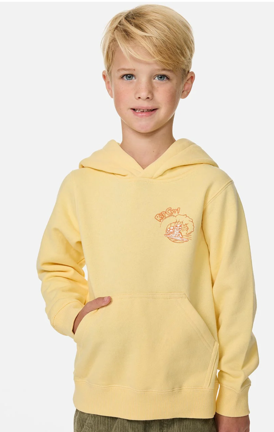 Rip Curl boys ride the wave art hoodie