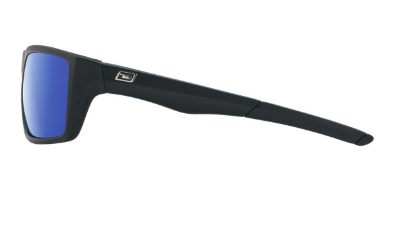 Dirty Dog Grey/Blue Fusion Mirror Polarised /Satin Black Xtal Blue - 53375-