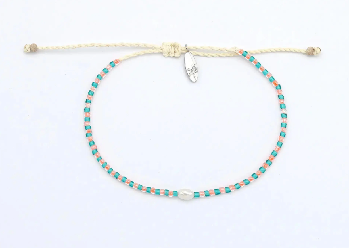 PINEAPPLE MUTIARA DAINTY BEADED PEARL BRACELET - PB-015
