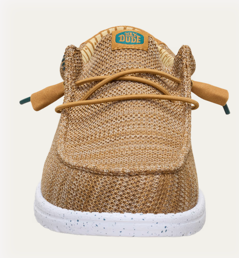 DUDE Wally Stretch Sox - Bone Brown / Multi