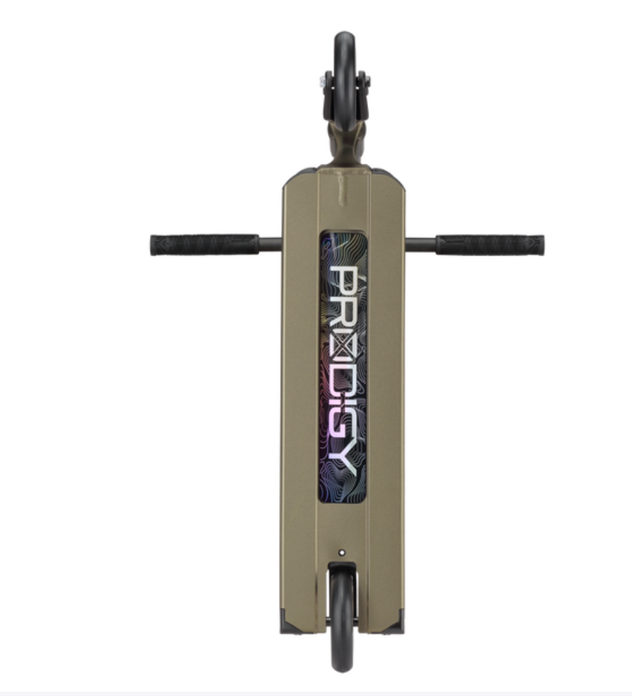 PRODIGY X ONE STREET COMPLETE PRO SCOOTER - OLIVE