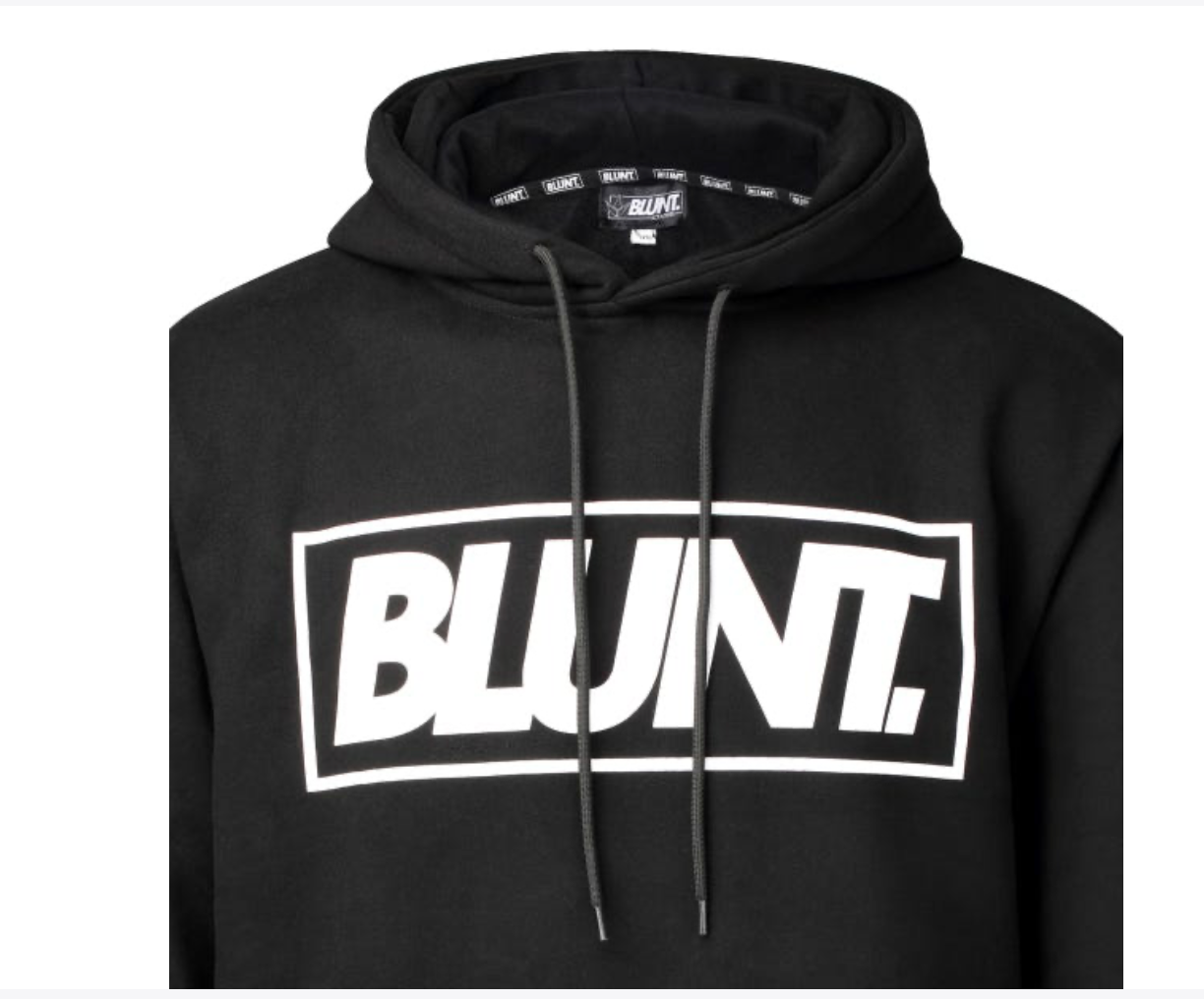 HOODIE BLUNT BLACK