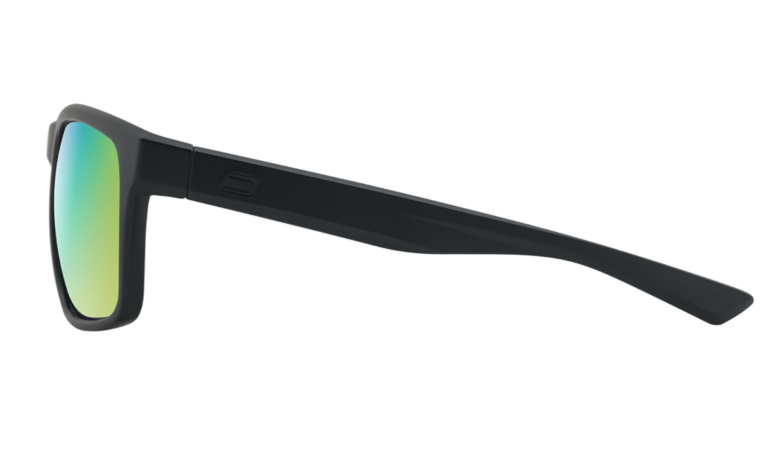 DIRTY DOG - GREY/GREEN MIRROR POLARISED / COLOUR SATIN BLACK