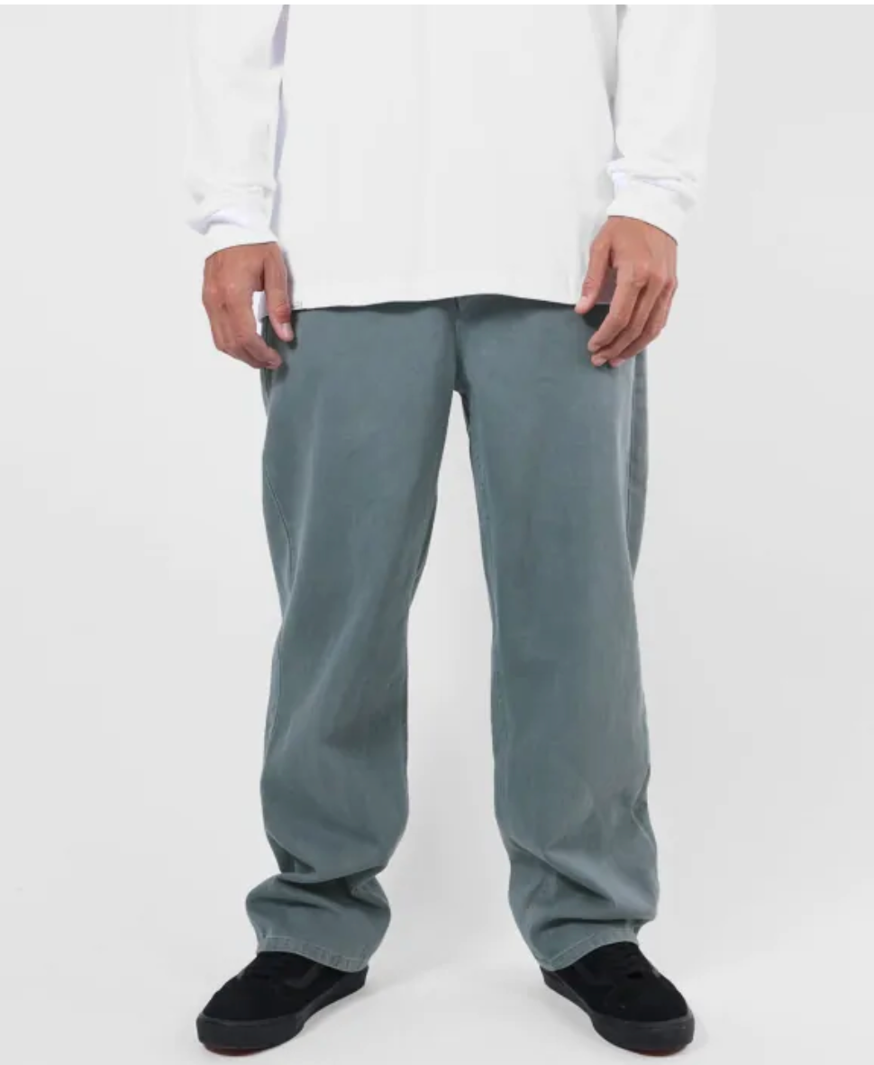 OXBOW -DUTY WASHED FIVE-POCKET PANTS