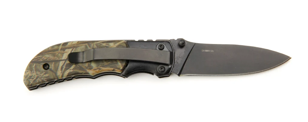 Whitby Camo Lock Knife (2.75") - LK128 -