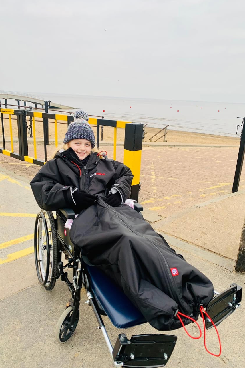 Black Grey Dryrobe® Adapt (wheelchair)