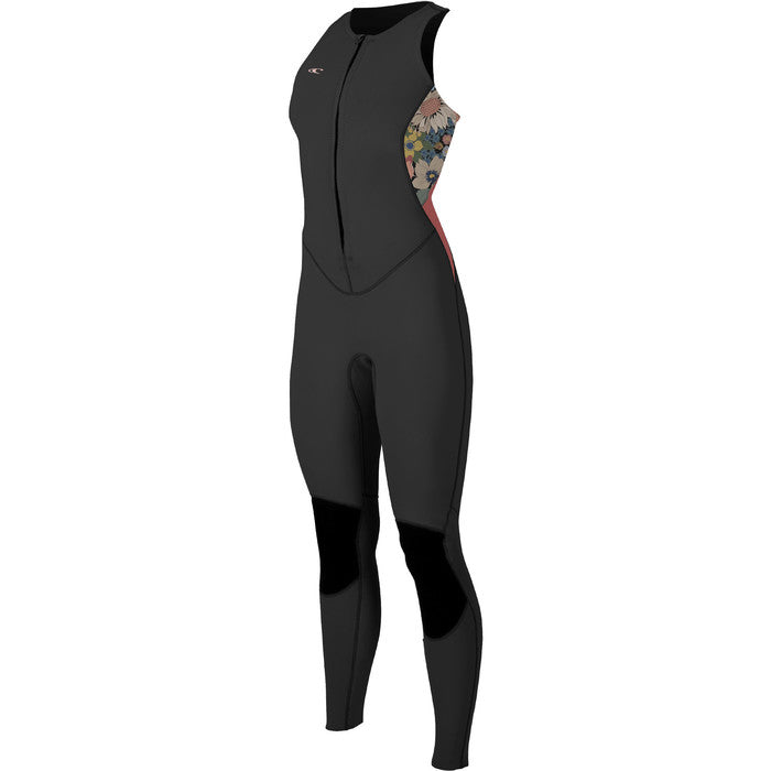 Wms Bahia 1.5mm Front Zip Sleeve long Jane 4860 Black/twigg