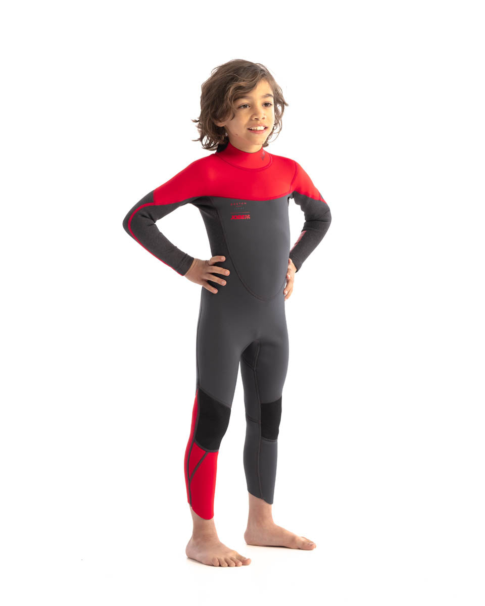 Jobe Boston 3/2mm Red Fullsuit Wetsuit kids