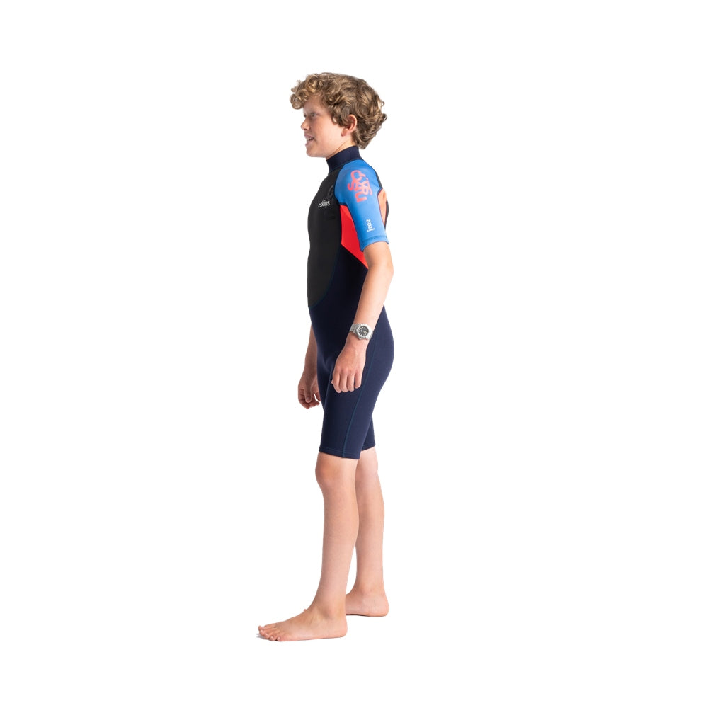 KIDS C-SKINS ELEMENT 3/2MM BACK ZIP SHORTY WETSUIT