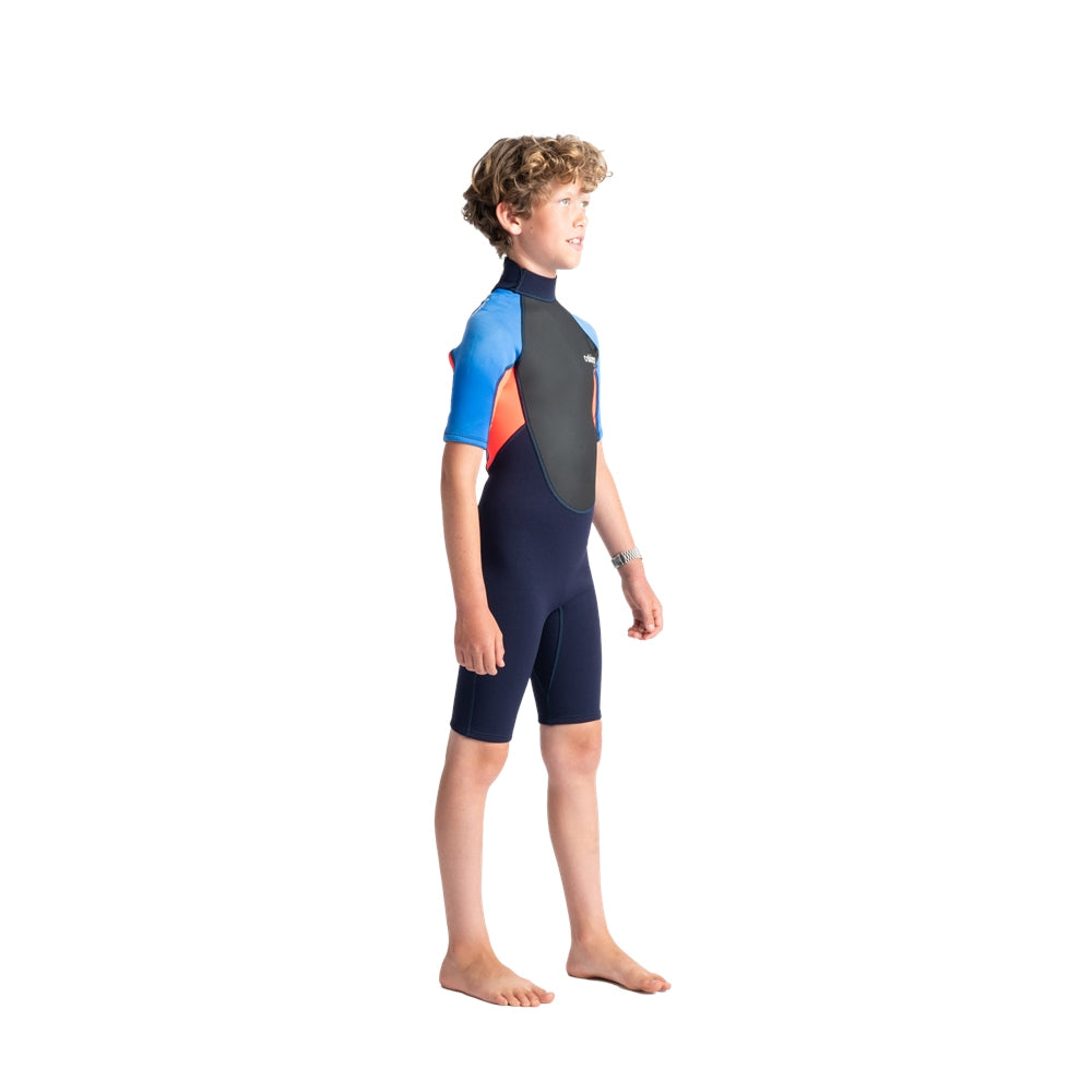 KIDS C-SKINS ELEMENT 3/2MM BACK ZIP SHORTY WETSUIT