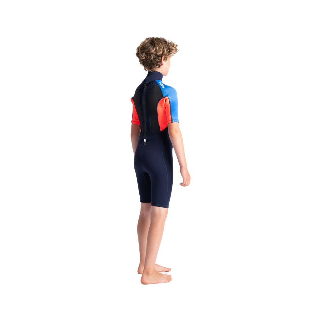 KIDS C-SKINS ELEMENT 3/2MM BACK ZIP SHORTY WETSUIT