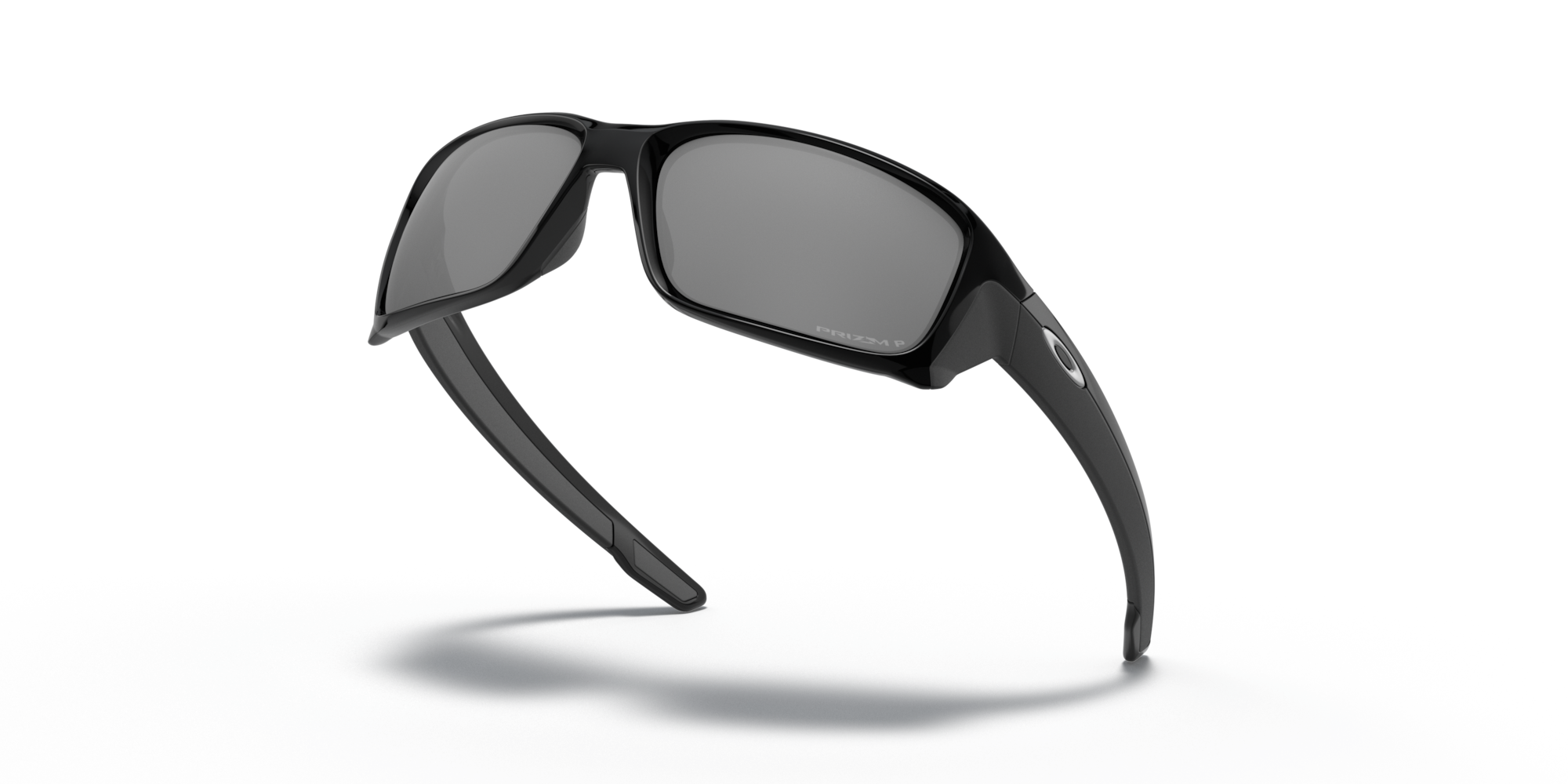 Oakley Strightlink Polished Black w/ PRIZM Black Polarized Sunglasses