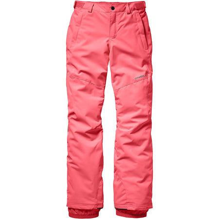 O'neill Kids Charm Ski / Snowboard Pants - Neon Tangerine Pink===SALE===