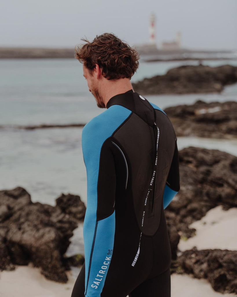 Salt Rock Core - Men's 3/2 Full Wetsuit - Blue