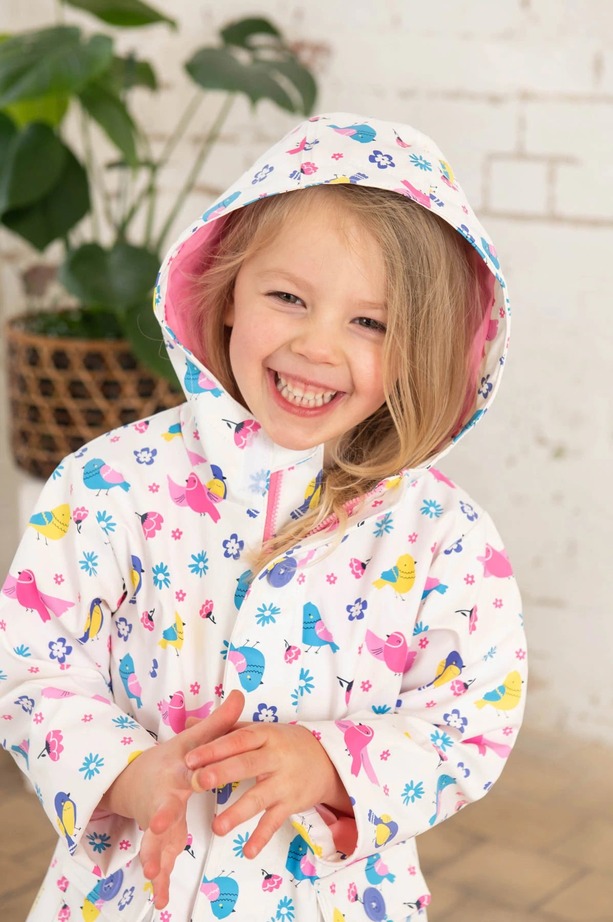 Light House Heidi Jacket - Bird Print