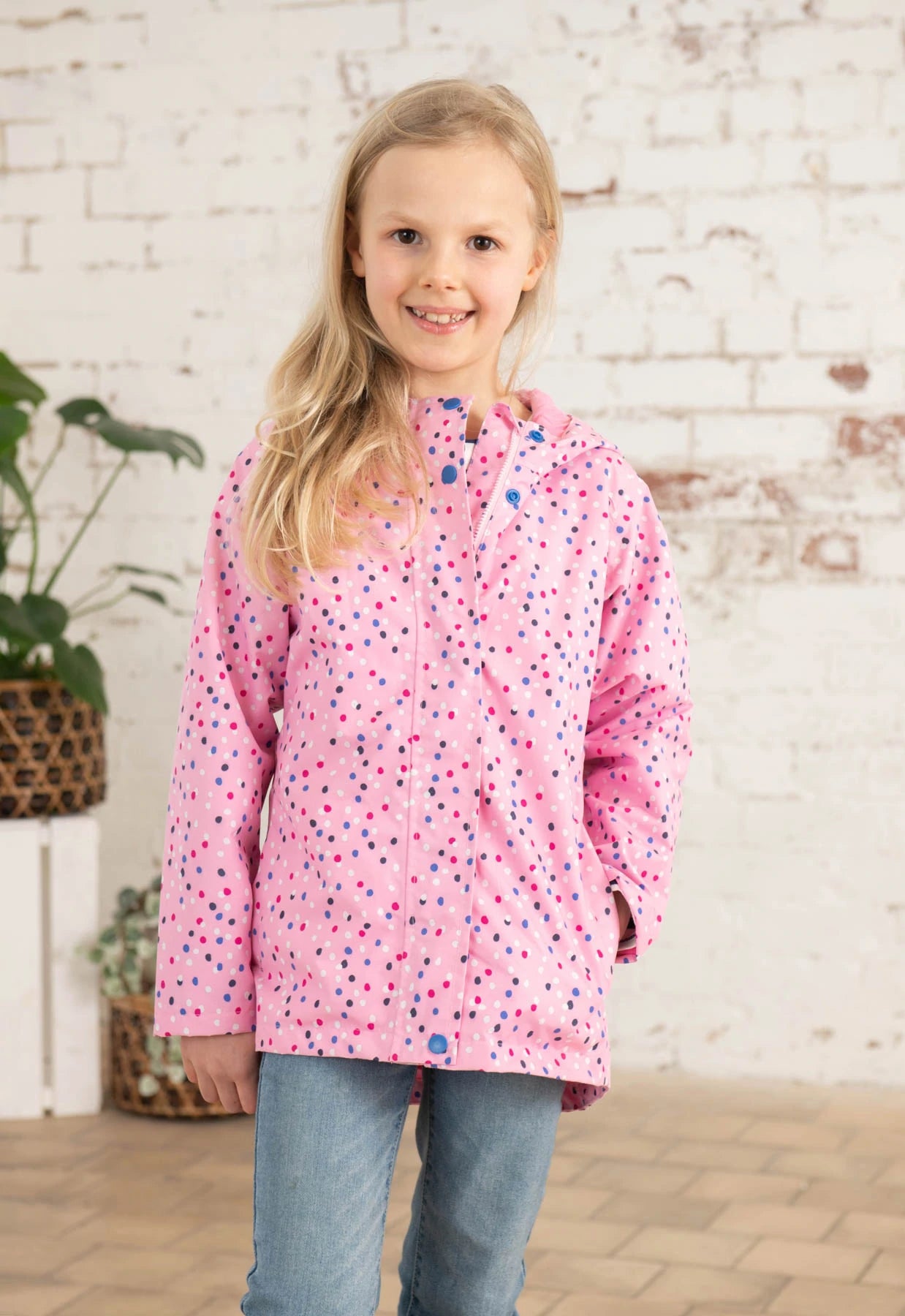 Light House Olivia Jacket - Rose Pink Dot