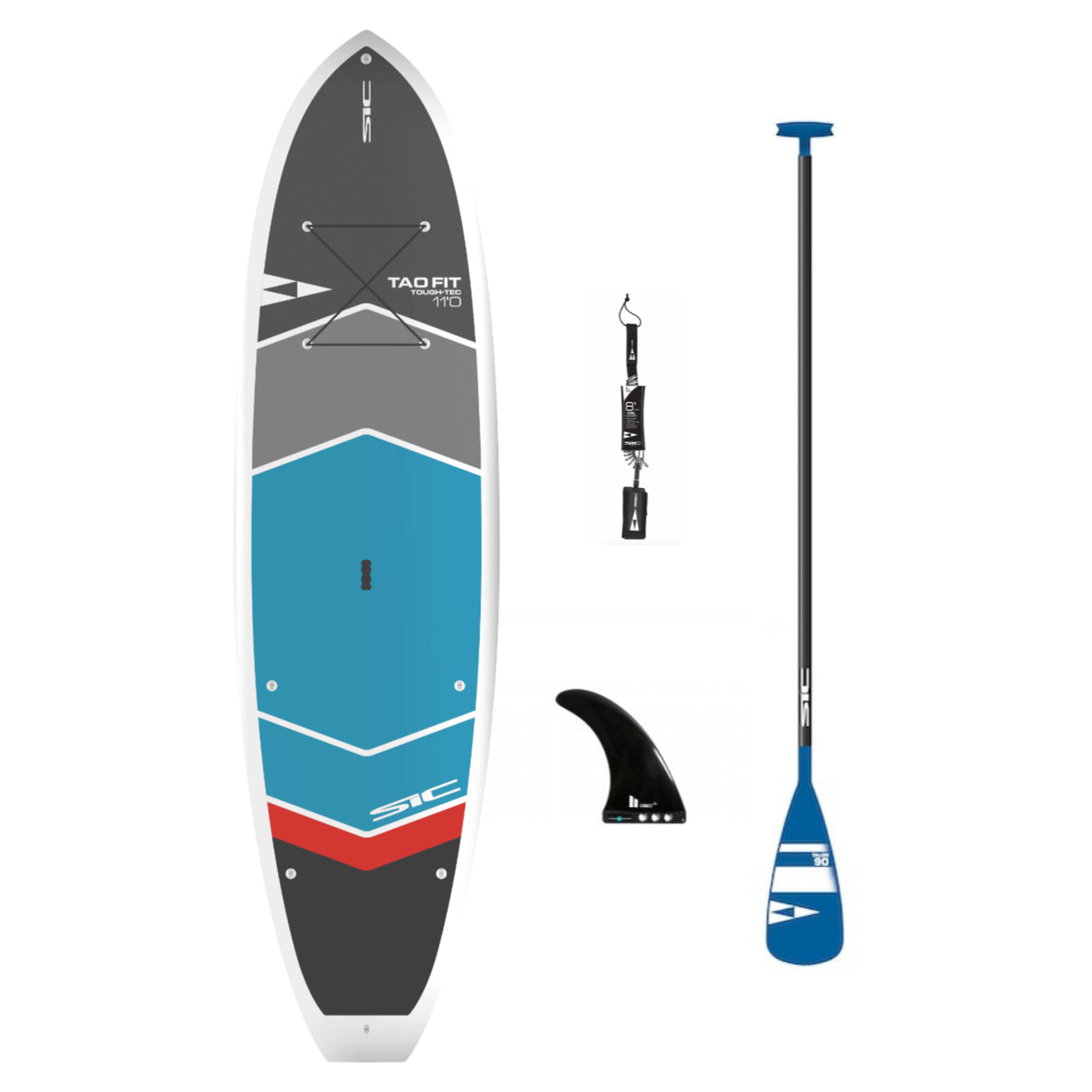 SIC TAO FIT 11' Tough Tec Solid Paddle Board Set===SALE-==